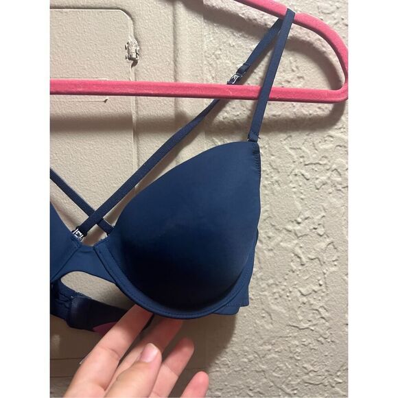 PINK By Victoria’s Secret Blue Bra Woman’s Size 36B - Picture 4 of 11